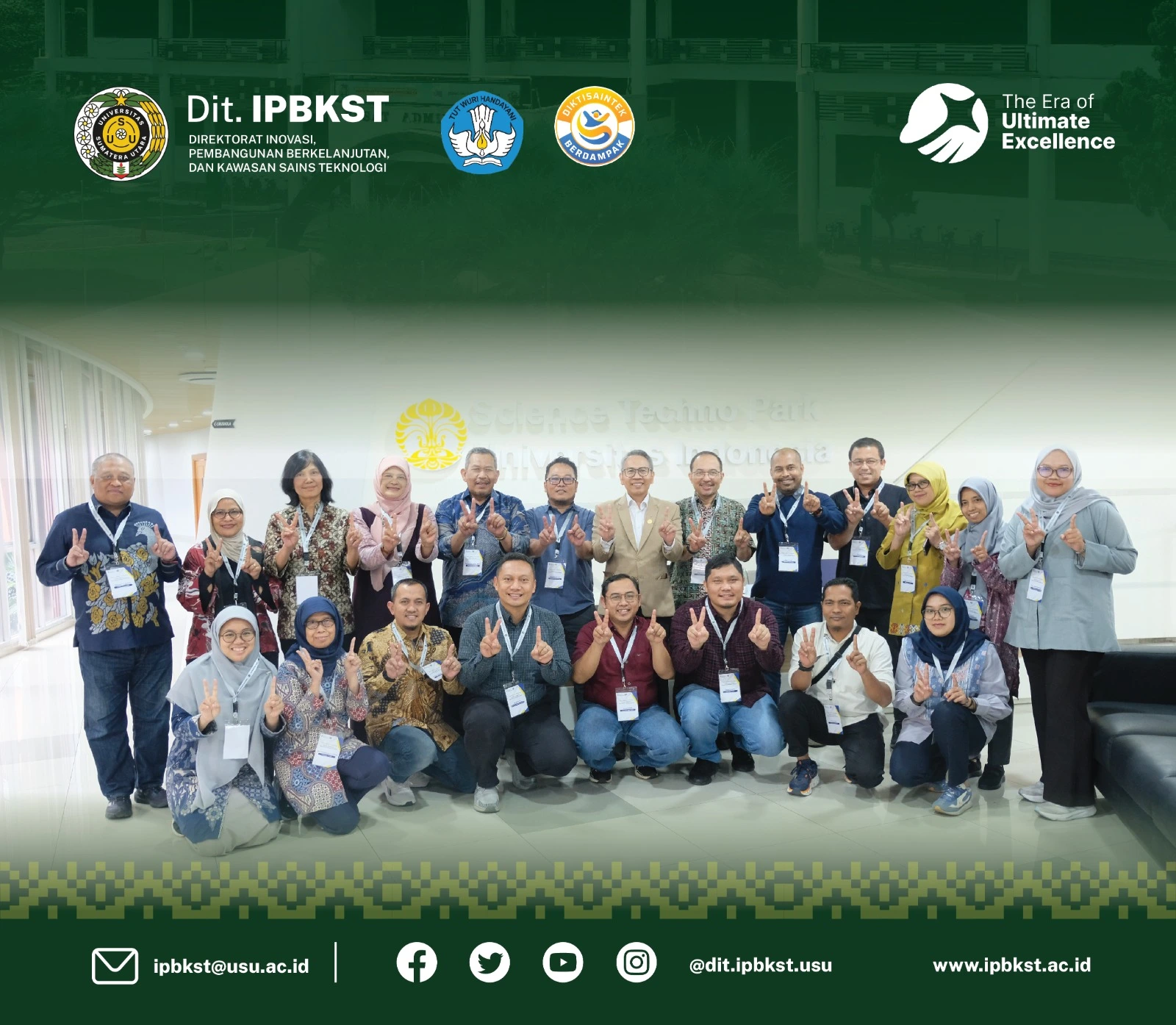 Direktur Dit. IPBKST USU Hadiri High Impact Training di Universitas Indonesia